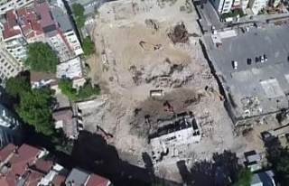 Atatürk Kültür Merkezi’nin son durumu havadan...