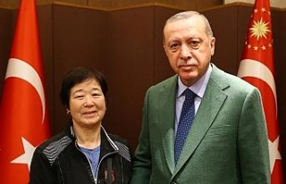 Erdoğan Koreli Ayla ile buluştu