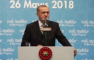 Erdoğan polis teşkilatıyla iftarda buluştu
