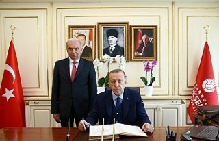 Erdoğan’dan İBB’ye ziyaret