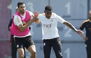 Galatasaray şampiyonluk maçı hazırlıklarını...