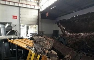 Gaziantep’te fabrika duvarı çöktü: 1 ölü