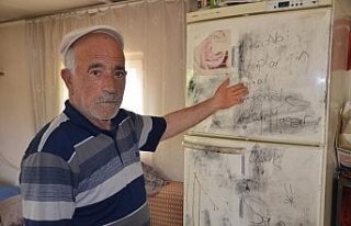 Hırsızların yazdığı yazıyı görünce şok...