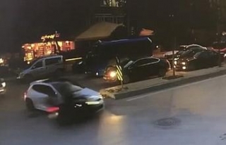 İstanbul’da motosiklet kazası kamerada