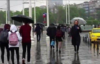 İstanbul’da şiddetli yağmur etkili oluyor