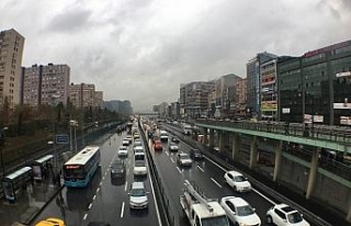 İstanbul’da yağmur etkili oluyor