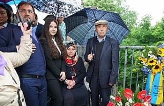 Katledilen 5 Türk için anma töreni düzenlendi