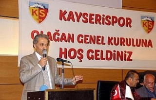 Kayserispor’da Erol Bedir yeniden başkanlığa...