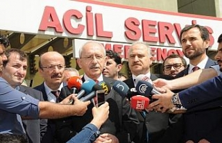 Kılıçdaroğlu kavgada yaralanan Saadet Parti’liyi...