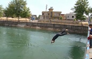 Serinlemek isteyen çocukları ’ölüm’ bile korkutmuyor