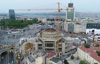 Taksim Camii’nde son durum