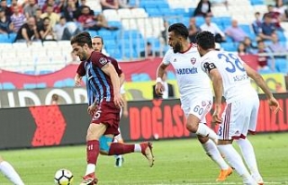 Trabzonspor, Kardemir Karabükspor’u 3-0 mağlup...