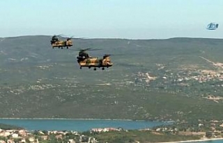 TSK "EFES" tatbikatının görüntülerini...
