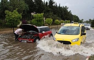 Yağmur yağdı, böyle oldu