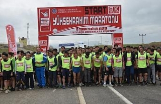 Yüksekova’da ‘Yüksekrakım Maratonu’ yapıldı