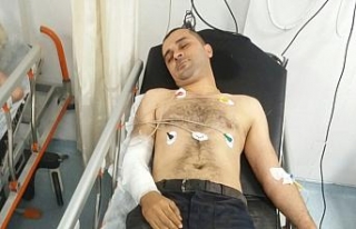 34 bin 500 volt elektriğe kapıldı, sağ kurtuldu