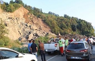 Artvin’de heyelan: 2’si asker 3 yaralı