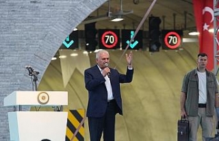 Başbakan Yıldırım, Sabuncubeli Tünelleri’ni...