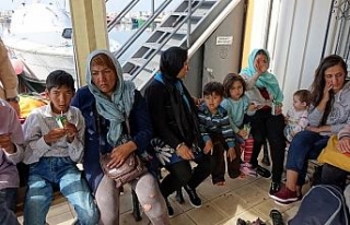 Çanakkale’de 45 mülteci yakalandı