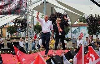 Cumhurbaşkanı adayı Muharrem İnce Yalova’daydı