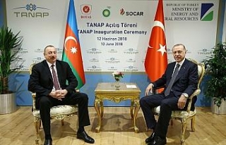 Cumhurbaşkanı Erdoğan, Aliyev ve Vuçiç ile görüştü