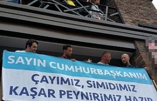 Cumhurbaşkanı Erdoğan, esnafın davetini geri çevirmedi