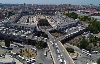 Demokrasi Otogarı’nda bayram yoğunluğu