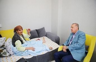 Erdoğan kanser hastası kadının isteğini kırmadı