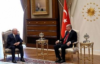 Erdoğan ve Bahçeli bugün bir araya geliyor