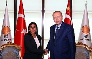 Erdoğan, Venezuela Cumhurbaşkanı Yardımcısı...