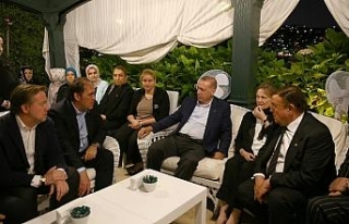 Erdoğan’dan Demirören ailesine taziye ziyareti
