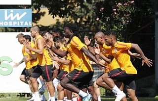 Galatasaray, yeni sezon çalışmalarını sürdürüyor