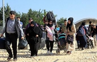 Giden Suriyelilerin sayısı 46 bini aştı