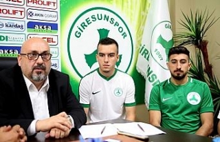 Giresunspor’da yeni transferler imza attı