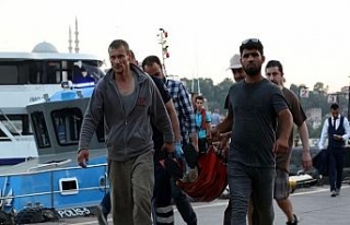 Haliç’te intihar girişimi