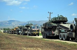 Hatay’da konuşlu tanklar başka birliklere sevk...