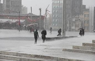 İstanbul için ’şiddetli yağış’ uyarısı