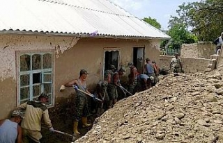 Kırgızistan’da sel felaketi
