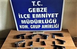 Kocaeli’de silah ticareti operasyonu: 11 gözaltı