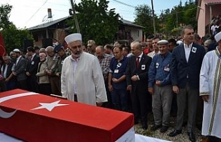 Kuzey Irak şehidi son yolculuğuna uğurlandı