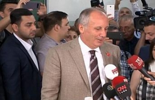 Muharrem İnce sandığa memleketinde gitti