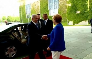 Netanyahu, Merkel ile görüştü