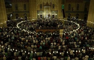 Selimiye Camii Kadir Gecesi doldu taştı