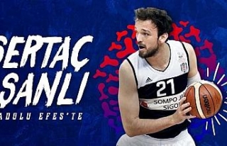 Sertaç Şanlı Anadolu Efes’te