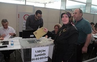 Sınır kapılarında oy verme işlemi başladı