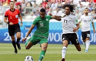 Suudi Arabistan Mısır’ı 2-1 mağlup etti