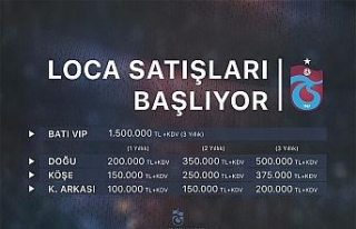 Trabzonspor loca fiyatlarını TL’ye çevirdi