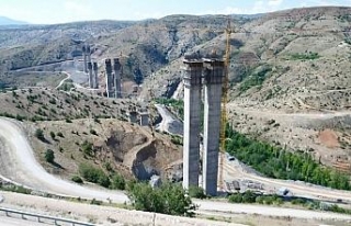 Türkiye’nin en yüksek ayaklı “Eyiste Viyadüğü”...