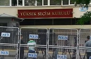 YSK’da yoğun güvenlik önlemleri alındı