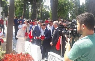 15 Temmuz Şehitliği’nde anma töreni